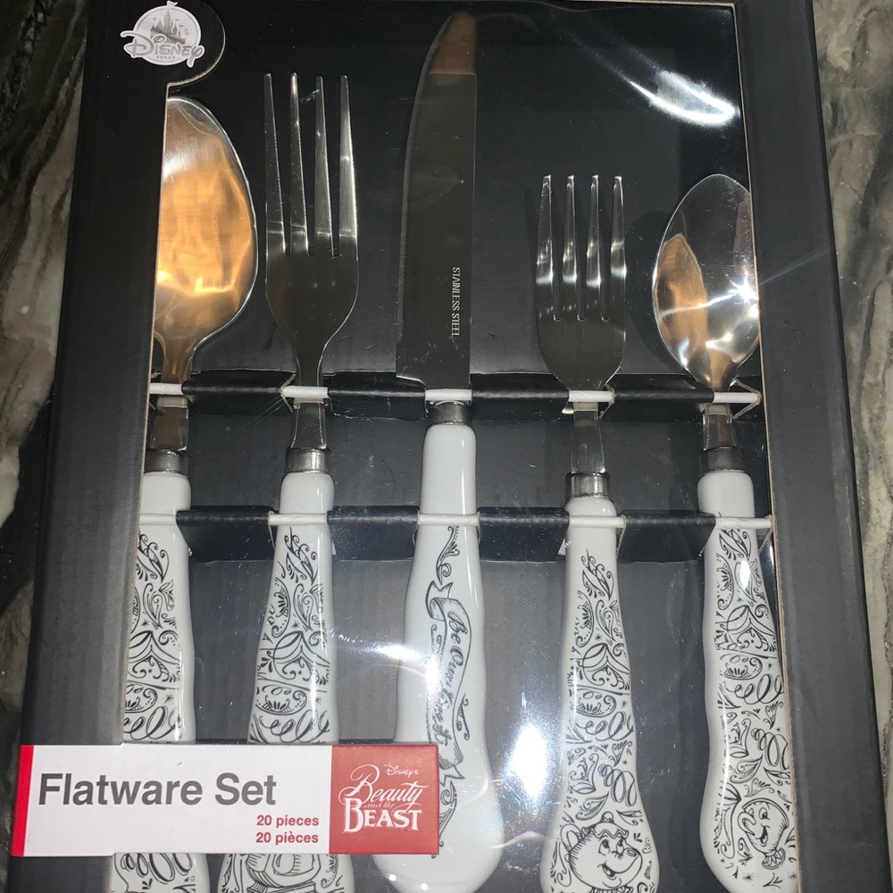 Beauty & The Beast Flatware Set